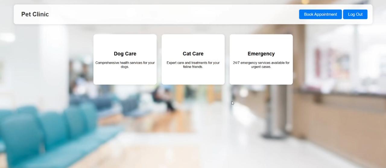 Pet Clinic Appointment Management System